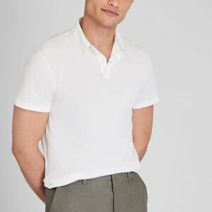 Featherweight Japanese Polo - New With Tags - NEVER WORN - White